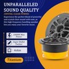 Warzone WZ37TW 3.71-Inch Super Tweeter Speaker, 4 Ohm, 1000W Max