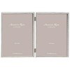 Addison Ross, Essentials Photo Frame, Silver Plate Double, 4 x