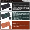 Lacorte Luce Money Clip, Genuine Cow Leather, Lightweight, Thin, 0.3