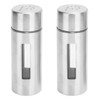 Stainless Steel Condiment Seasoning Container Pots Set with Spice Rack