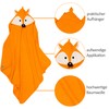 Smithy Hooded Towel Baby Fox with Ears, 100 x 100