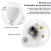 Wireless Bluetooth 5.0 Earphone Hifi Stereo Headset with Dual Microphones