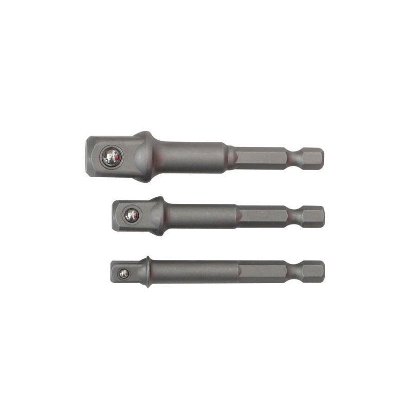 FAMEX 10680-3 Socket Adapter 3-Piece Bit Set - Socket Spanner