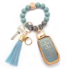 For Toyota Wristband Keychain Case with Key Chain, Soft TPU