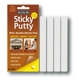 Sticky Putty Re-useable Poster Putty 3-Ounce Package (3-3-ounce Packs)