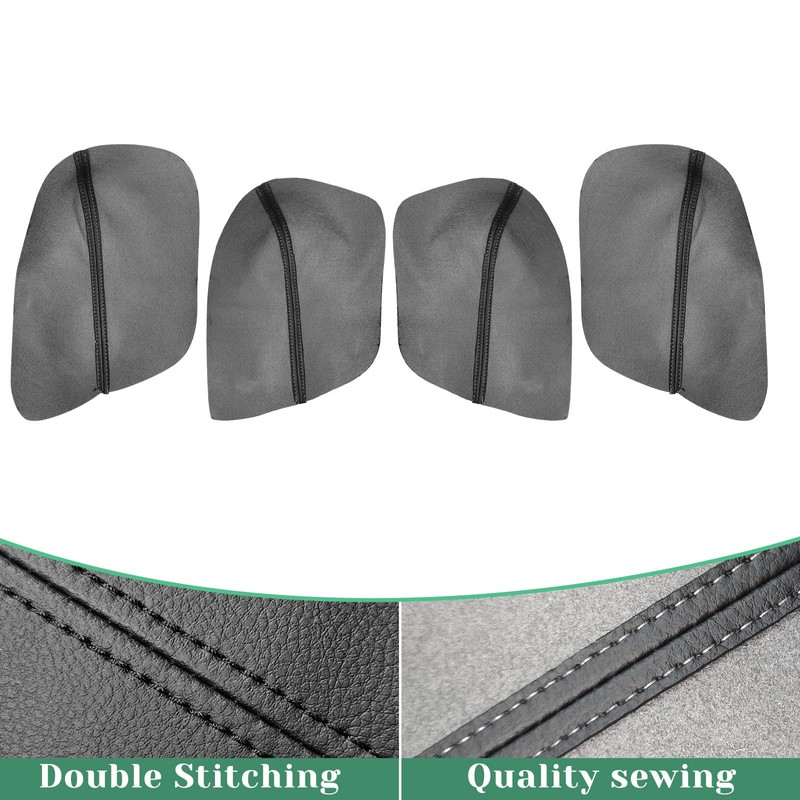 VKGUG 4PCS Door Panel Armrest Cover Replacement Compatible with Honda