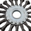 Twist Knot Wire Wheel For 115mm / 125mm Angle grinder