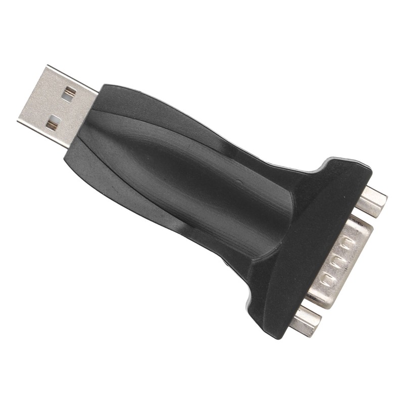 USB to RS232 Converter Male 9 Pin Serial Built In