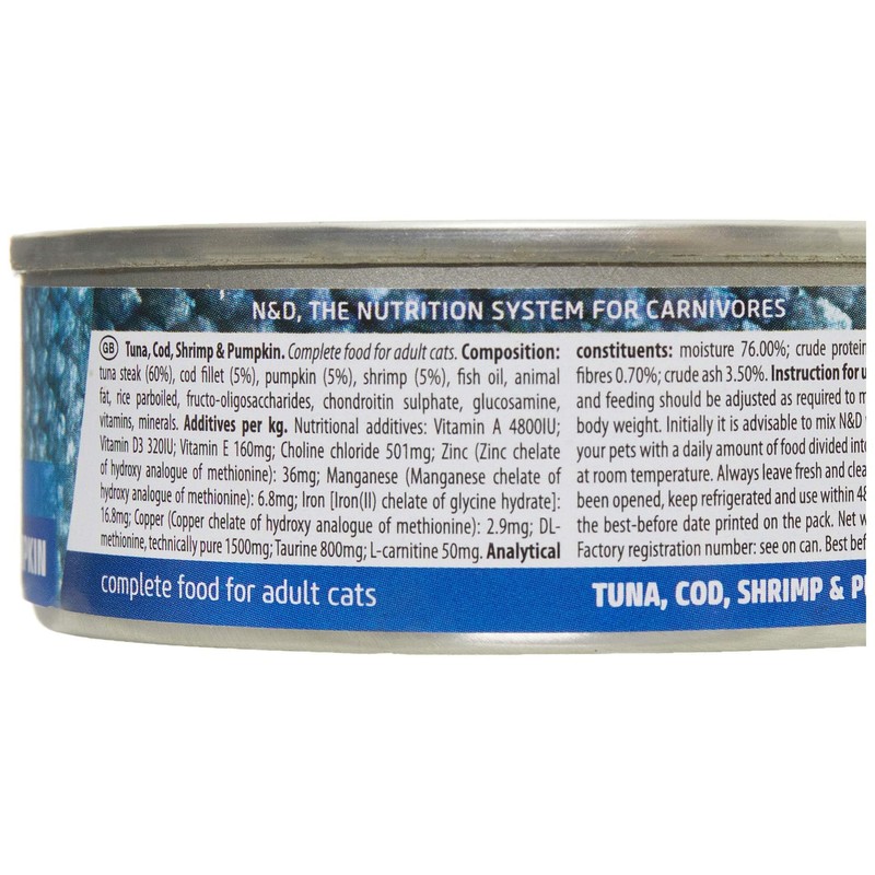 Farmina N&D Ocean Cod, Shrimp & Pumpkin for Adult Cats