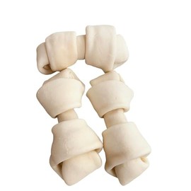 Huesos de Carnaza Natural para Perro 2-3(5-7 cm) 75 Piezas, Alto en Proteína, 4% Grasa Cruda, 78% Proteína