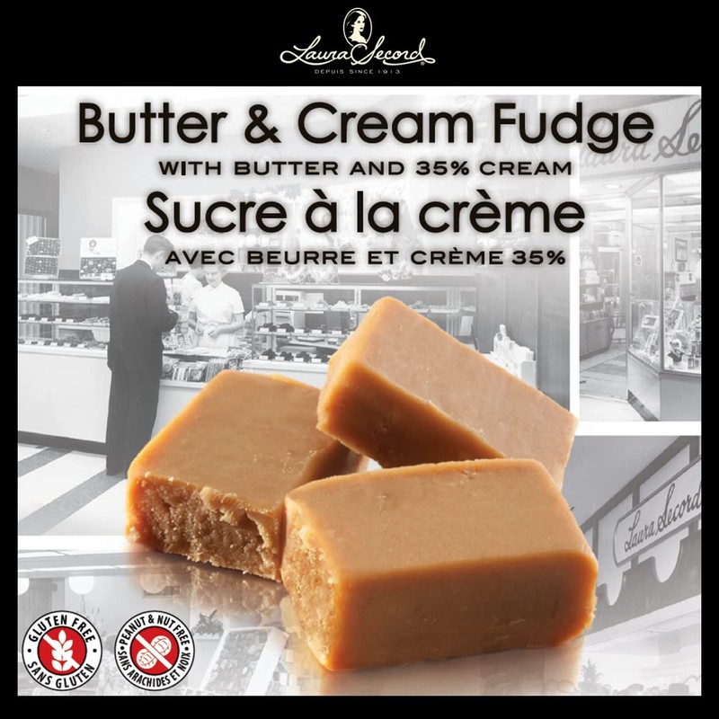 Laura Secord, Box of Butter and Cream Fudge, Individually Wrapped