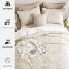 Lanqinglv Tufted Bed Linen 135 x 200 cm Beige Boho