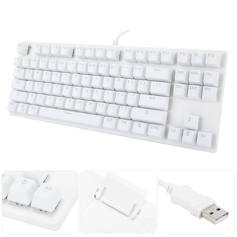 Keyboard Mechanical Gaming 87 Key G‑50 Classic Home Office Desktop