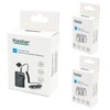Kastar Battery (X2) & AC Travel Charger for Leica BP-DC14,