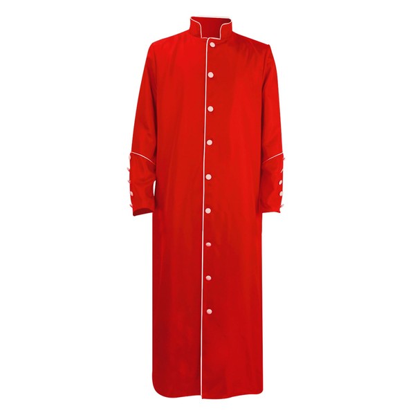 Men's Cassock Robe Church Long Robe Choir Minister Clergy Pulpit