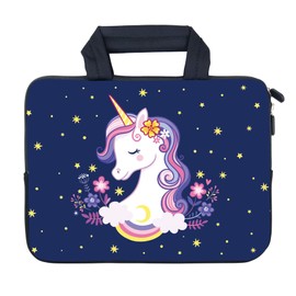 AMARY14 15 15.4 15.6 inch Laptop Handle Bag Computer Protect Case Pouch Holder Notebook Sleeve Neoprene Cover (unicorn-2)
