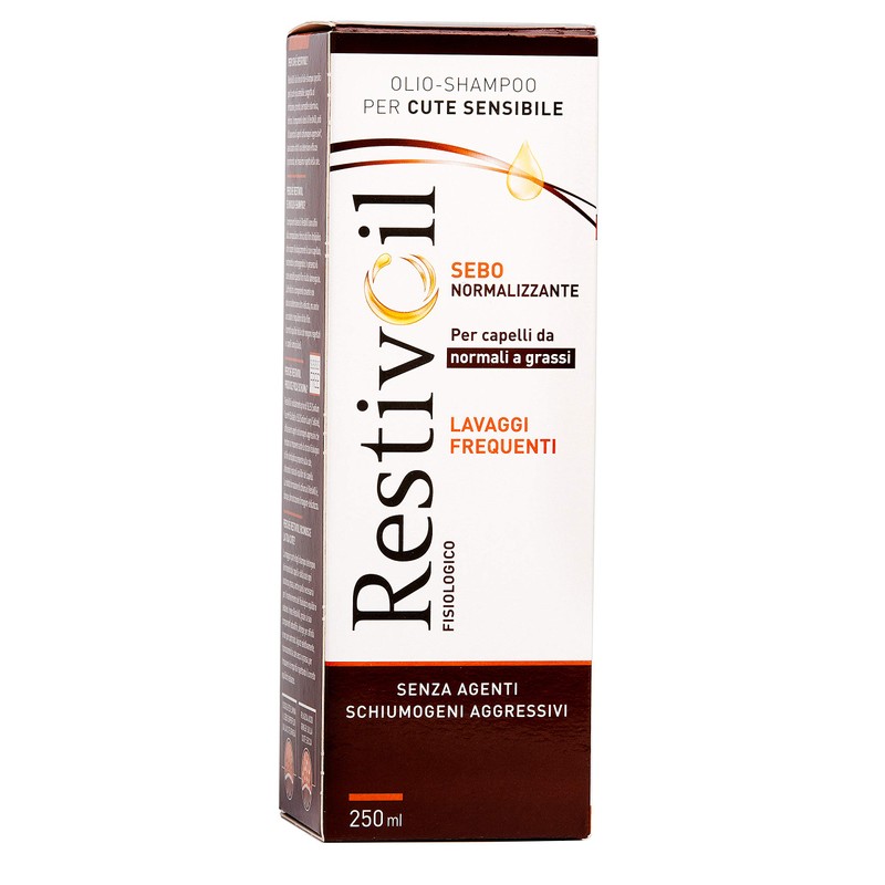 Restivoil Physiological Sebonormalising Oil Shampoo for Sensitive Skin and for