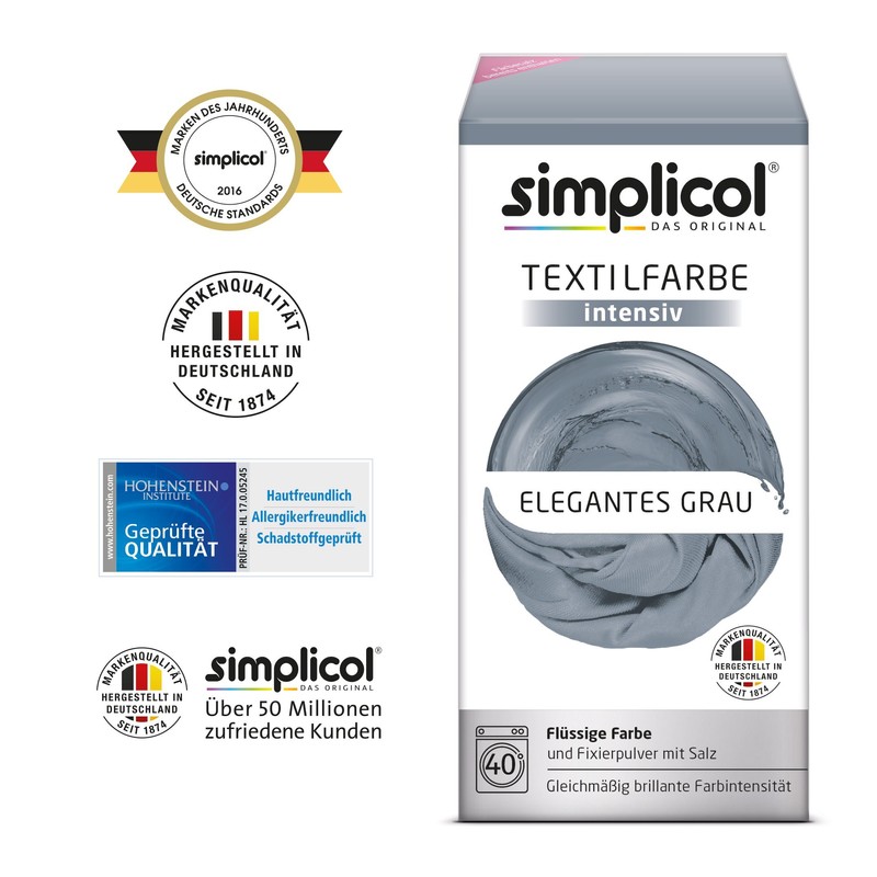 Simplicol Intense Fabric Dye (18 Colours)