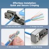 Cable Matters - Paquete de 100 conectores RJ45 blindados Cat