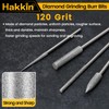 Stone Carving Set Hakkin 21Pcs Diamond Grinding Bit Set Diamond