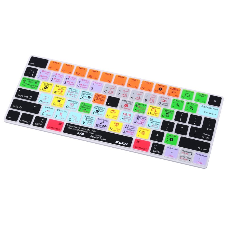 XSKN for Magic Keyboard Shortcut Ableton Live Keyboard Cover, Durable