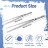 2 PCS Pinzas De Acero Inoxidable, Pinzas Antiadherentes De Acero