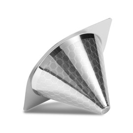 HAPYHOOM Coffee Filters Perfect Compatible for Chemex 6,8,10 Cup Glass Coffeemaker,Suitable for Bodum & Hario V60,Reusable Stainless Steel Coffee Dipper -Best Coffee Maker and Bar Accessories