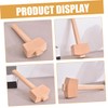 Mipcase Wooden Mallet Hammer for Woodworking and DIY Projects Premium