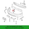 OAUTOO 25pcs 3/8" Hole Bumper Cover Radiator Apron Panel Retainer
