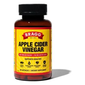 Vinagre De Sidra De Manzana Orgánico Bragg 90 Caps