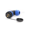 HangTon HE29 2 Pin Plastic Waterproof Connector Threaded Outdoor Industrial