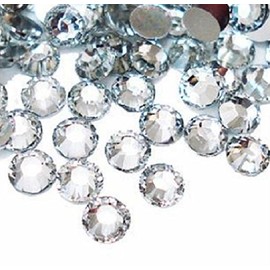 Approx. 100 Rhinestones Round Crystal Clear – Cute Nails