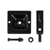 Nuvo Iron Legacy Collection Wall Brackets - Powder Coated Black
