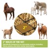 Slow Hay Bags for Horses-40 Length 2" Holes Slow Feed