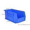 Pack of 20 x Rhino Tuff Bin30 Blue Plastic Storage