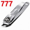 777 Diagonal Nail Clippers Cuticle Ingrown Nail Small, 1 Piece, Luxury Three Seven Silver / 777 사선 손톱깎이 큐티클 내성 손발톱 소형, 1개, 명품 쓰리세븐 실버