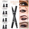 Dsaren Eyeliner Waterproof Black Liquid Eyeliner Stamp Tattoo Smudge-Resistant Durable