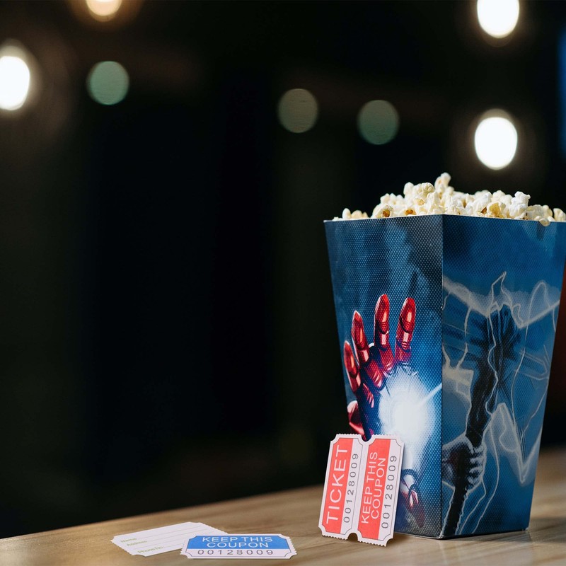 Essential 1000 Blue Double RaffleTickets Roll, Raffle Tickets Printable for