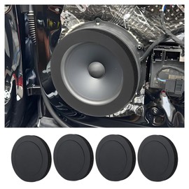 carleef 4PCS 6.5 Speaker Rings,Self Adhesive Speaker Foam for Enhancing Stereo Sound,High Resilience Speaker Baffles 6.5 inch Car Audio Accessories Avoid Sound Diffusion for Car SUV Truck