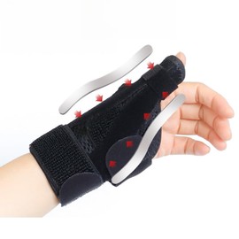 Thumb Brace for Right and Left Hand/Thumb Splint/Wrist Support for Trigger Finger, Arthritis,Tendonitis, CMC/Adjustable Wrist Support for Men & Women/Brace de pouce