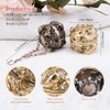 WSDMAVIS 2Pcs Vintage Hanging Incense Burner Mini Brass Charcoal Incense