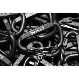 SQUATCH METALWORKS Bigfoot Keychain Bottle Opener - Metal Camping Gift, USA