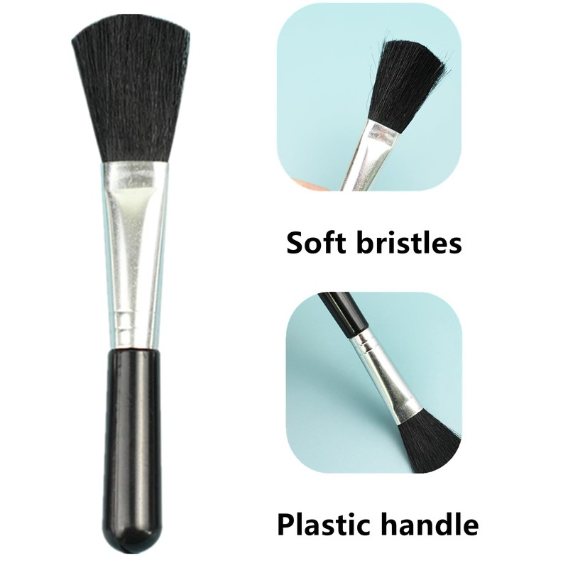 2 Pcs Diatomaceous Earth Duster Succulent Cleaning Brush, Plant Leaf