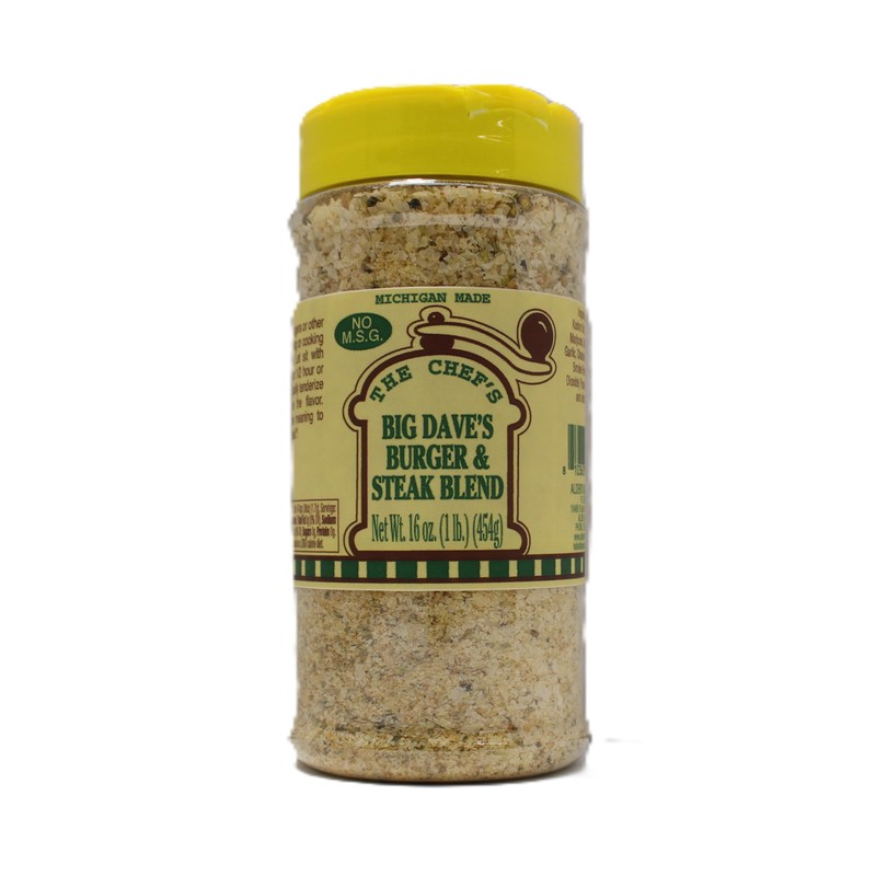 Big Dave's Burger & Steak Blend-16 oz-Large Bottle