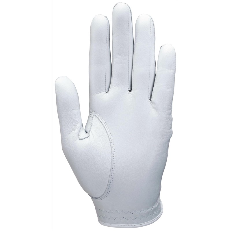 Bridgestone GL2500WH26 Men's Tour Premium Golf Gloves, White, 10.2 inches