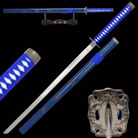 Snake Eye Tactical Two Tone Samurai Katana Sword w/Free Sword Stand (LBL)