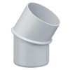 INEFA Rain Pipe Elbow 30 Degrees for Downpipe, PVC DN100