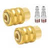 SAFELIFE Air Chuck 2 Pack Closed Flow Tire Air Chuck