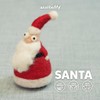 Woolbuddy Needle Felting Kit - Santa Kit, Christmas, Complete Felting