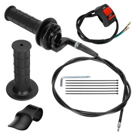 HIAORS 7/8" Mini Bike Throttle Cable Assembly Kit Compatible with Coleman CT200U CT200U-EX BT200X Baja Warrior MB200 DoodleBug DB30 79cc CT100U CC100X Motovox Predator 212cc 196cc 6.5hp Engine Parts